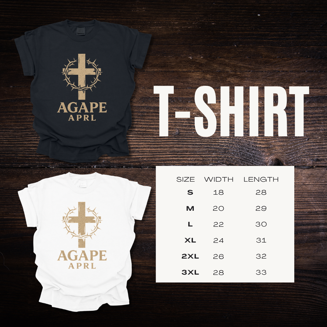 AGAPE APRL T-SHIRT