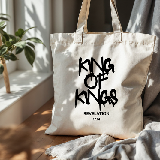 KING OF KINGS TOTE BAG