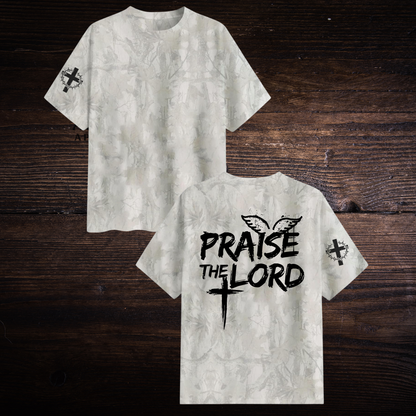PRAISE THE LORD CAMO T-SHIRT
