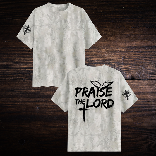 PRAISE THE LORD CAMO T-SHIRT