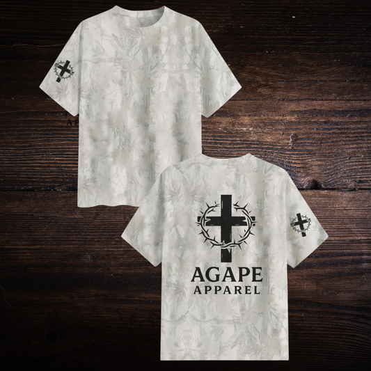 AGAPE APPAREL CAMO T-SHIRT