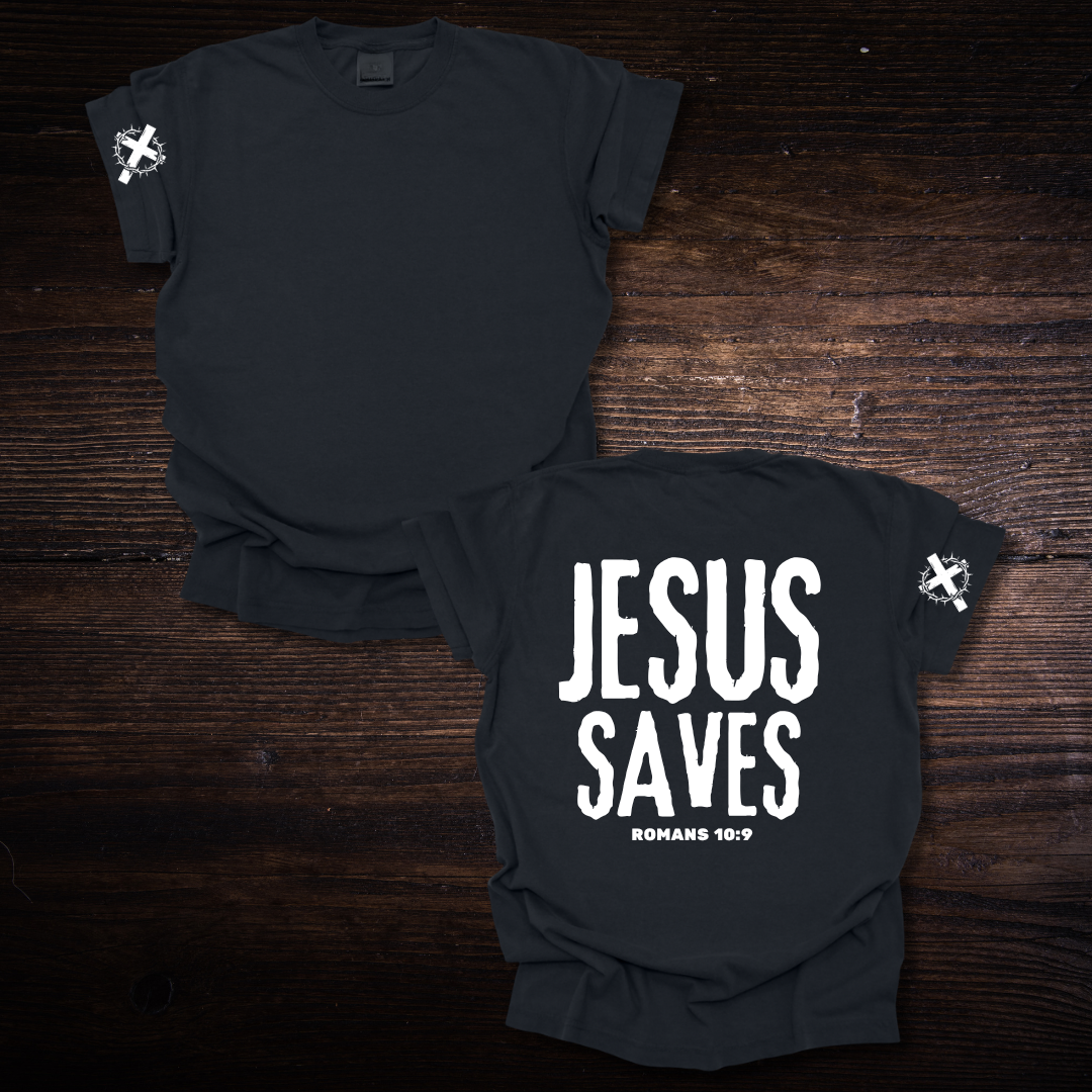 JESUS SAVES T-SHIRT