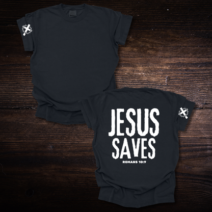 JESUS SAVES T-SHIRT