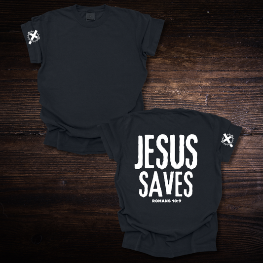 JESUS SAVES T-SHIRT