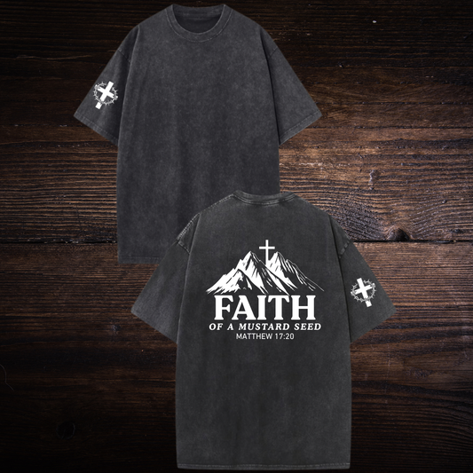 FAITH OF A MUSTARD SEED OVERSIZED T-SHIRT