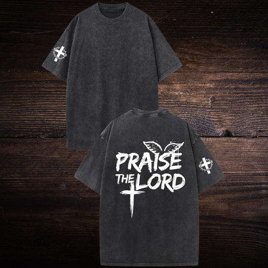 PRAISE THE LORD OVERSIZED T-SHIRT