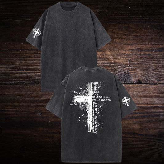 CROSS OVERSIZED T-SHIRT