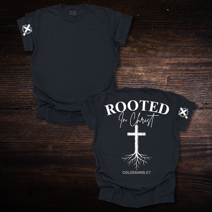 ROOTED IN CHRIST T-SHIRT