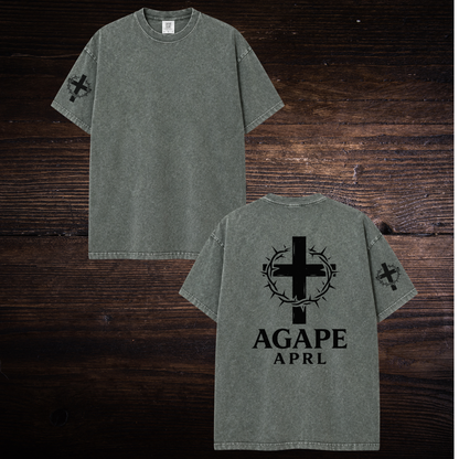 AGAPE APRL OVERSIZED T-SHIRT