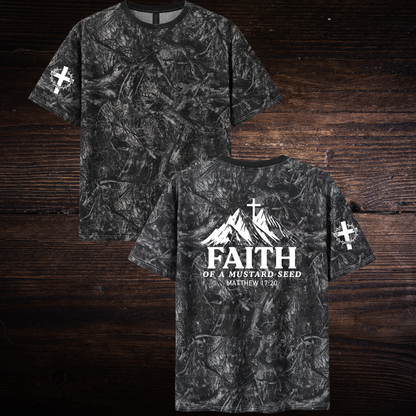 FAITH OF A MUSTARD SEED CAMO T-SHIRT
