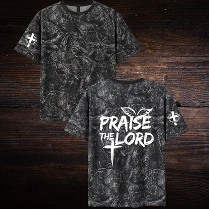 PRAISE THE LORD CAMO T-SHIRT