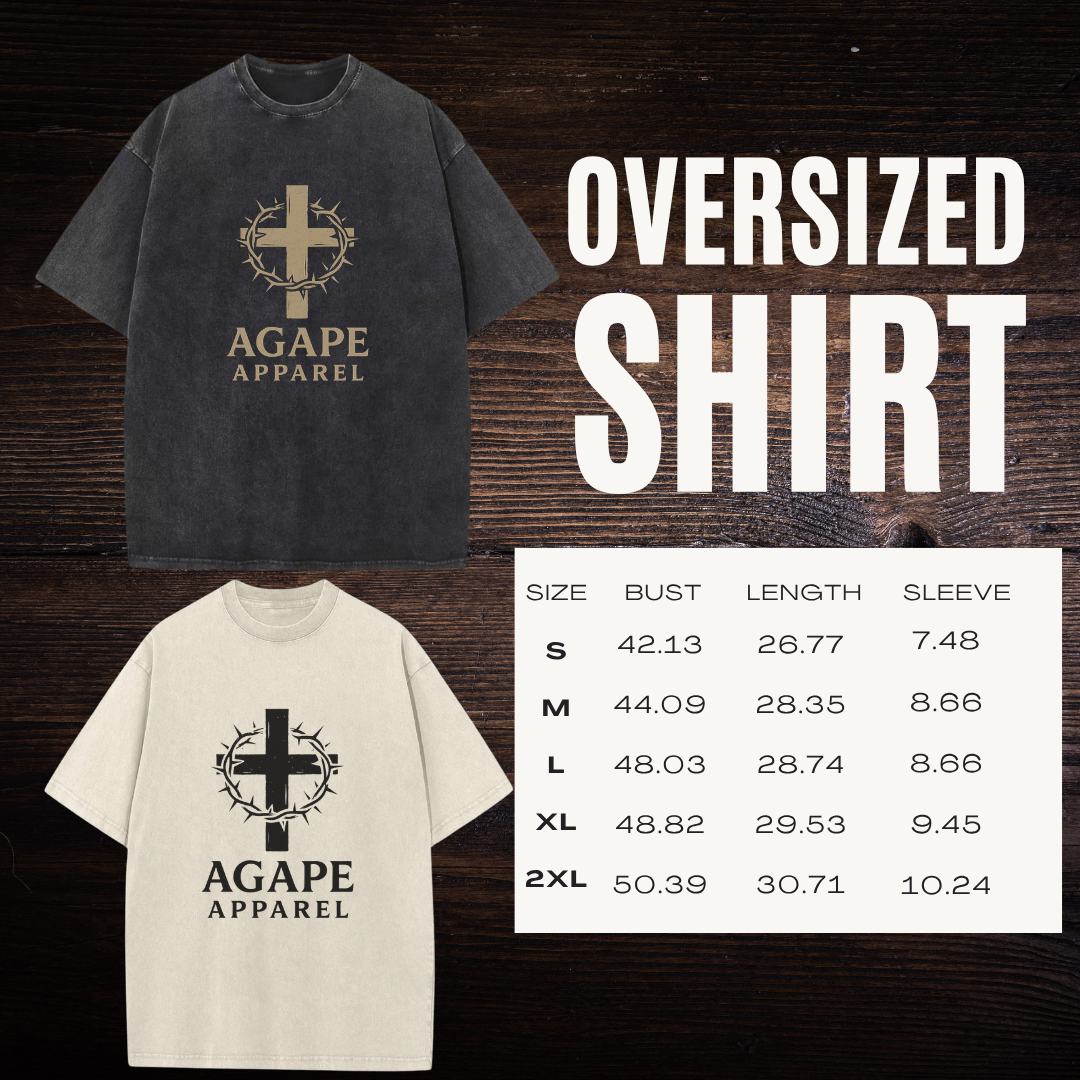 CROSS OVERSIZED T-SHIRT