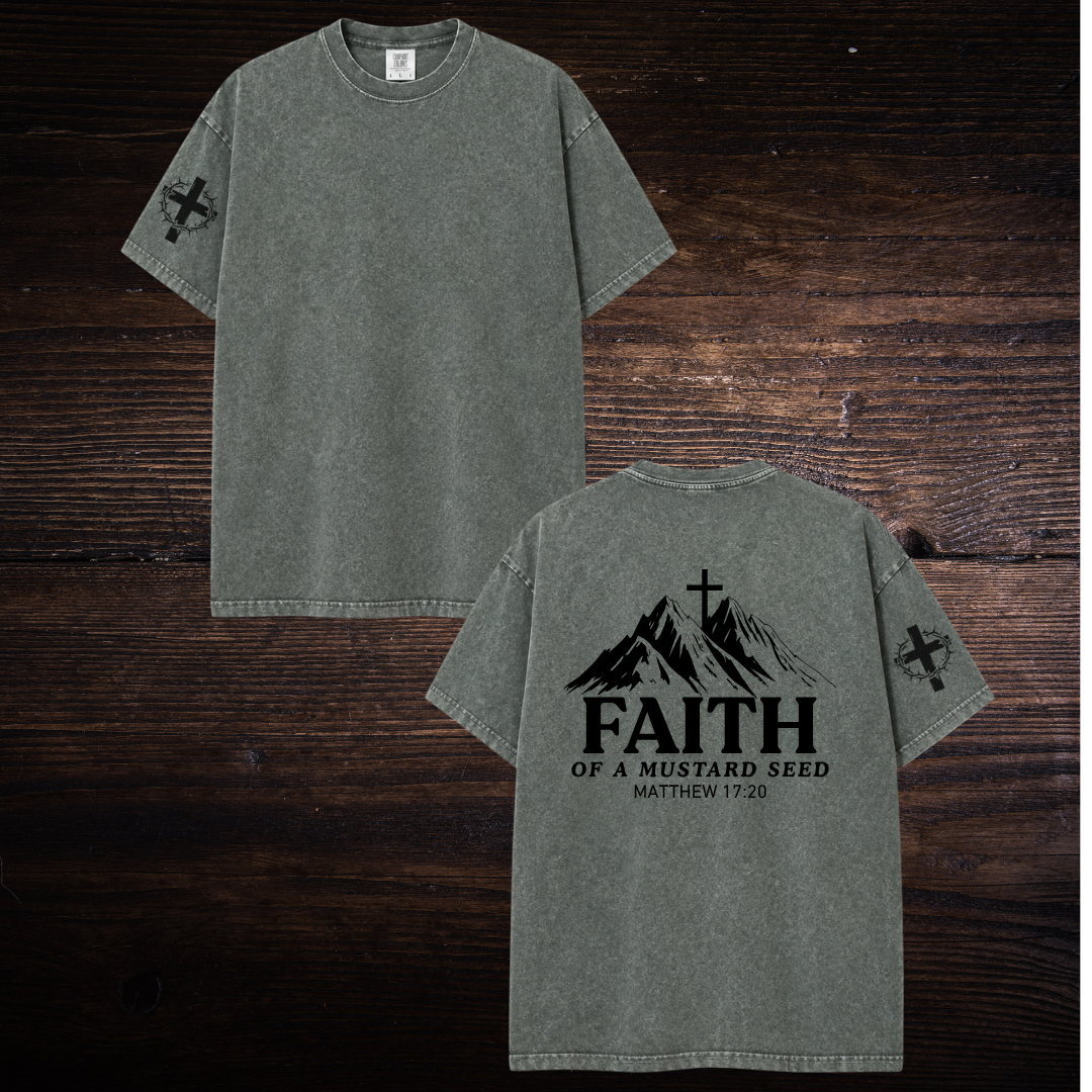 FAITH OF A MUSTARD SEED OVERSIZED T-SHIRT