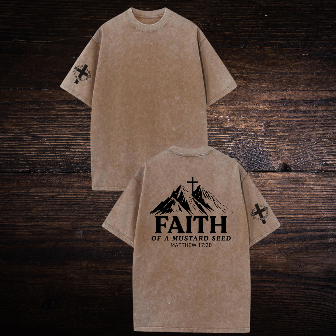 FAITH OF A MUSTARD SEED OVERSIZED T-SHIRT