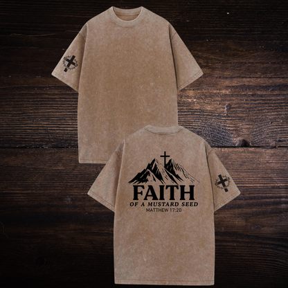 FAITH OF A MUSTARD SEED OVERSIZED T-SHIRT