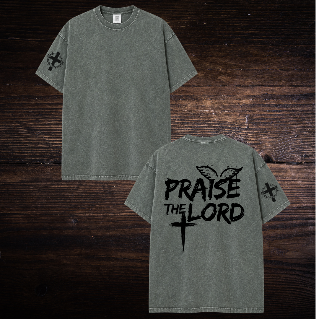 PRAISE THE LORD OVERSIZED T-SHIRT