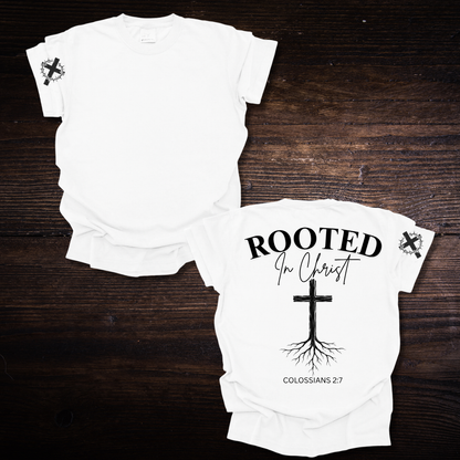 ROOTED IN CHRIST T-SHIRT