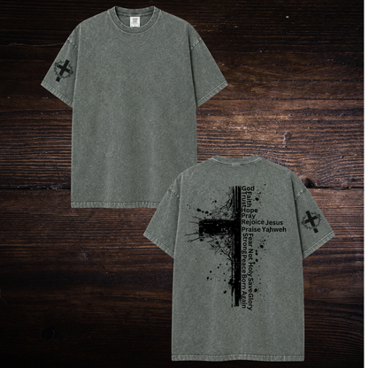 CROSS OVERSIZED T-SHIRT