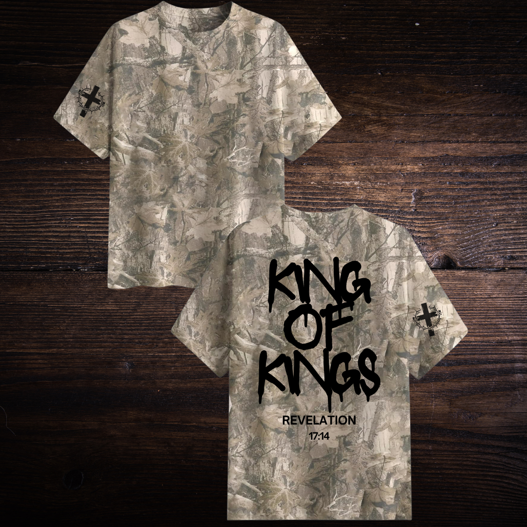 KING OF KINGS CAMO T-SHIRT