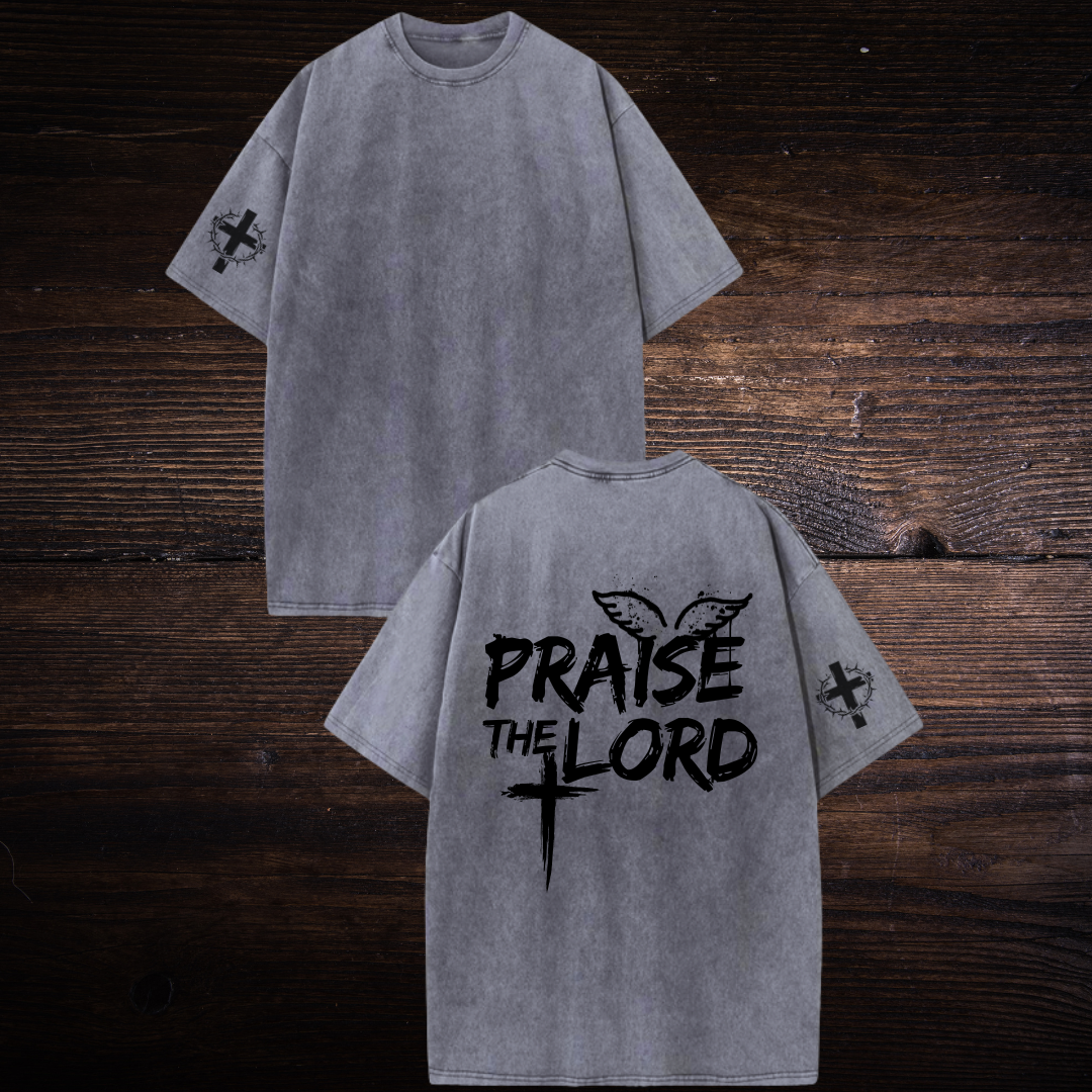 PRAISE THE LORD OVERSIZED T-SHIRT