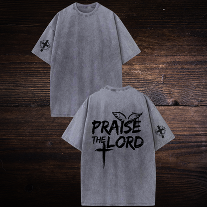 PRAISE THE LORD OVERSIZED T-SHIRT