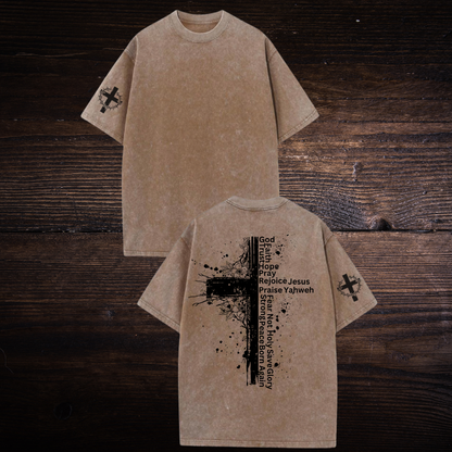 CROSS OVERSIZED T-SHIRT