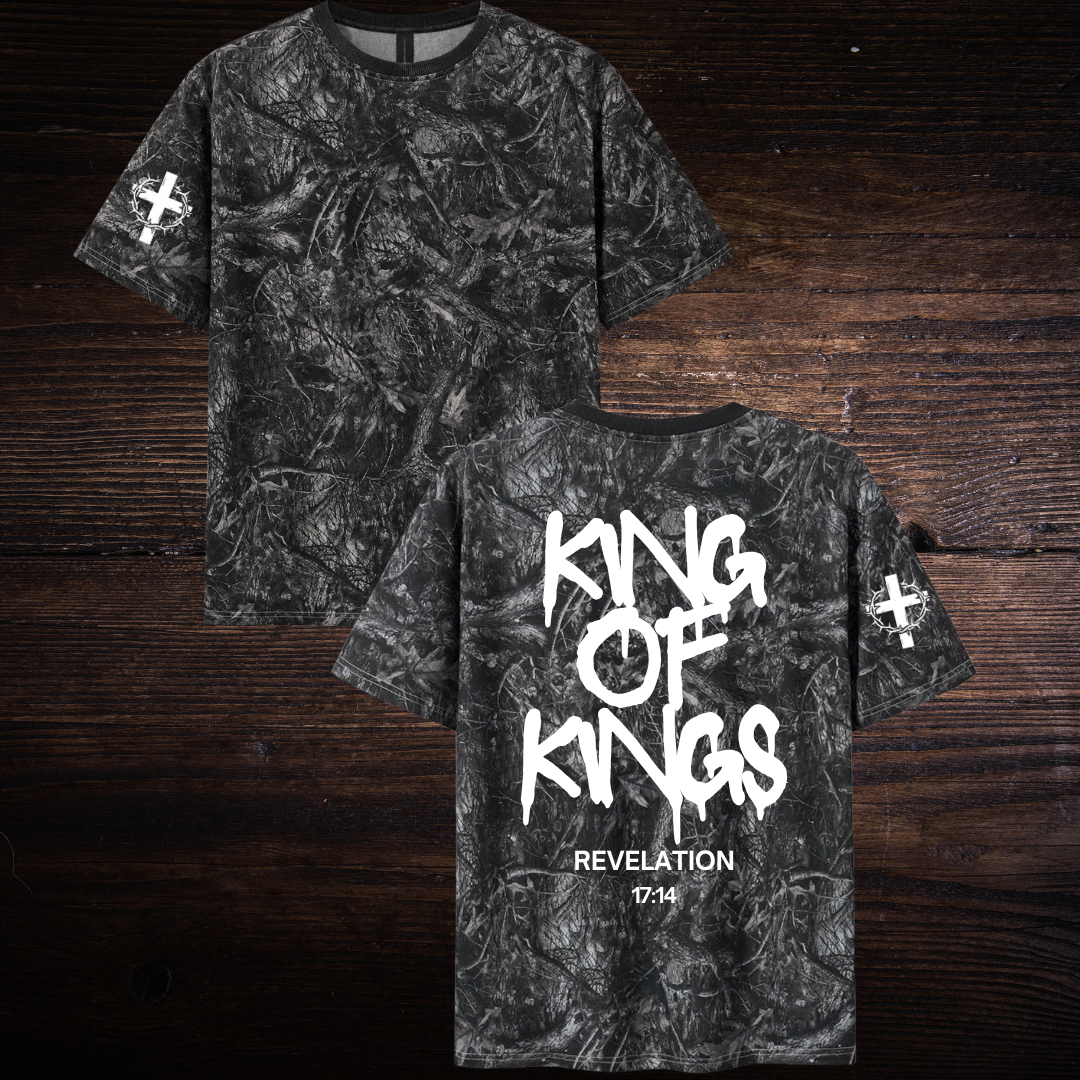 KING OF KINGS CAMO T-SHIRT