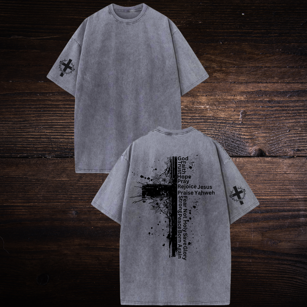 CROSS OVERSIZED T-SHIRT