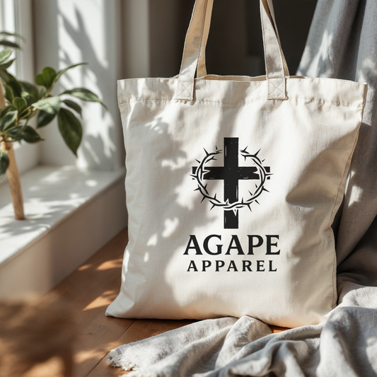 AGAPE APPAREL TOTE BAG